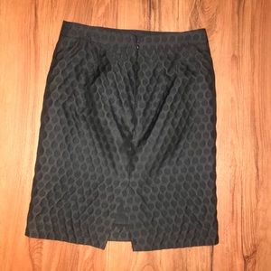 J. Crew Polka Dot Pencil Skirt